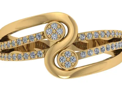 Engagement Ring  Free 3D print model get