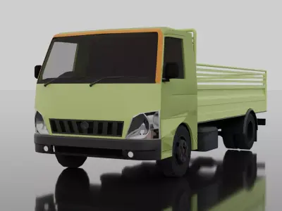 Indian Mini truck  3D model