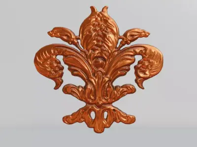 Carved Relief 3D print model