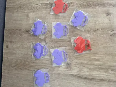 ornament minnie y mickey  3D print model