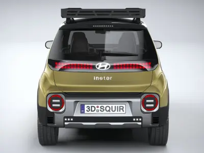 Hyundai Inster Cross 2025 3D model