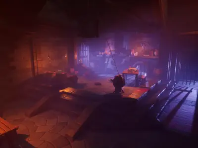 Modular Stylized Dungeon Unreal Engine 3D model