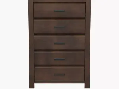 Homelegance Erwan 1961-9 Five Drawer Chest 3D model
