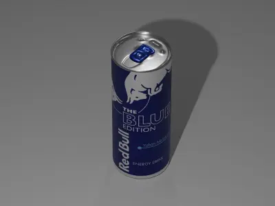 Redbull Blue Edition and Peach Edition  3D model