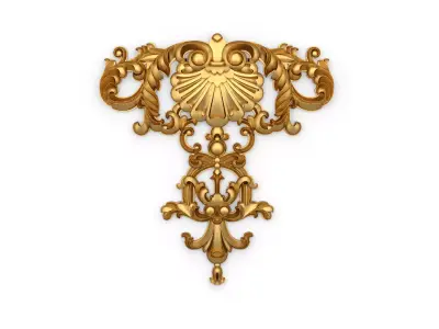 carved classic decorative ornament cnc 3d printing stl 16 3D print model