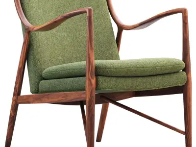 FJ 45 easy chair model 45 3D model