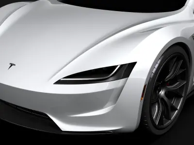 Tesla Coupe 2020 3D model
