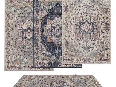 Rugs No 72 Low-poly 3D model