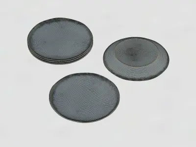 POLYPASTA-depot-plate-light blue 3D model