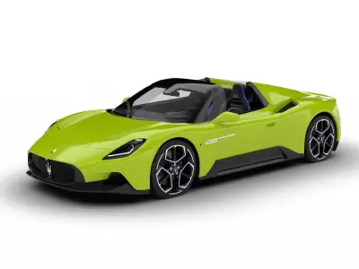 Maserati MC20 Cielo 2023 3d model 3D model