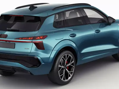 Audi Q3 S-line 2026 3D model