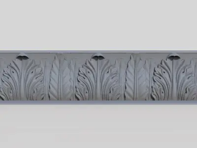 Moulding 3D CNC print model 03 3D print model