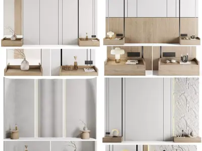 Headboard Wall Panel Collection 01