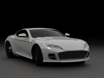 Zoroto reloaded - sportcat generic concept 3D model