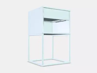 VIKHAMMER Bedside table Low-poly 3D model