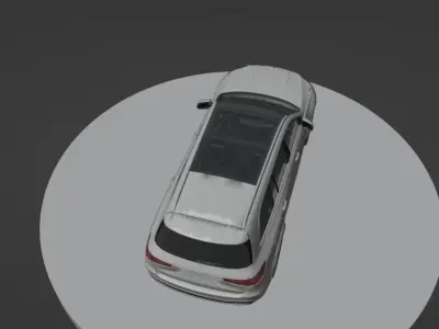 Mercedes-Benz GLS-Class Luxury SUV  HighQuality 3D Model Low-poly 3D model