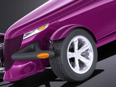Plymouth Prowler Concept 1993 VRAY 3D model
