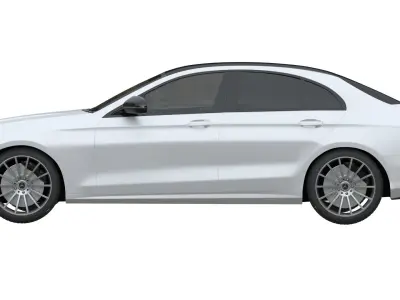 Mercedes Benz E Class AMG line 2021 3D model