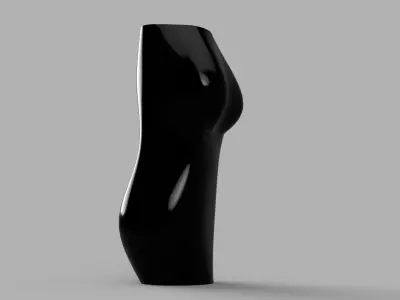 Female vase - a celebration to beauty Free 3D print model