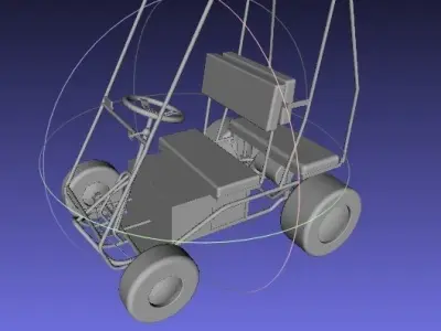 Go Kart Free 3D model