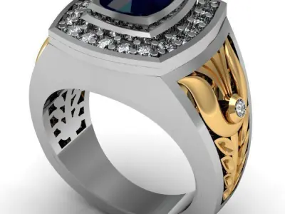 man ring 3D print model