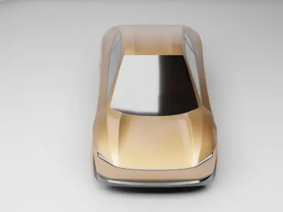 Tesla Cybercab Robotaxi 3D Model Low-poly 3D model