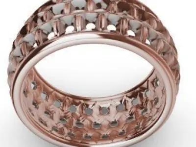Patterned Ring 3D model Texture Texture purchase