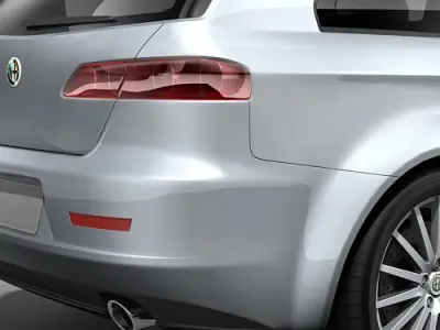 Alfa Romeo 159 Sportwagon 3D model