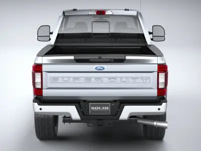 F-350 Super Duty Lariat Super Cab SB 2022 3D model