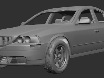 Lincoln LS 1999 3D print model