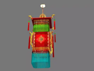 Chinese  palace lantern   3D model buy