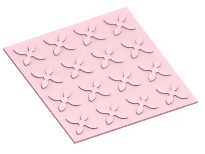 Fancy Outdoor Tiles 3D print model