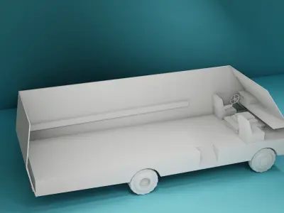  Low Poly Blender Asset 3D model