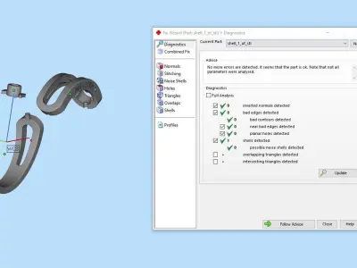 Messika Ring Gold 3D print model