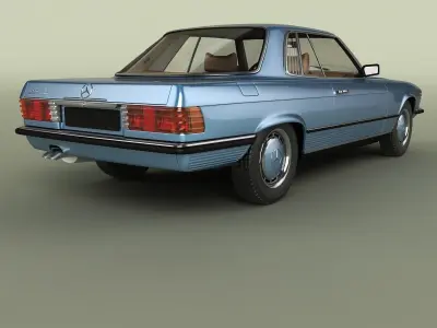 Mercedes-Benz C107 350SLC 3D model