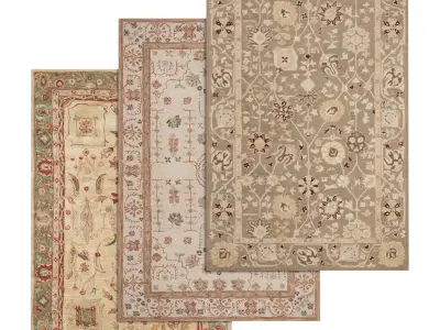Rug Set 2243 3D model