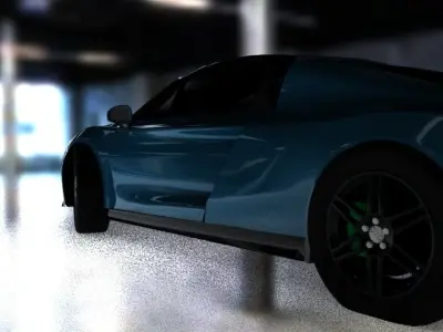 Audi r8  3D model purchase