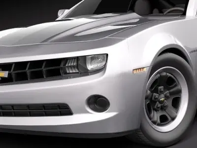 Chevrolet Camaro Base Type CG 2010 3D model