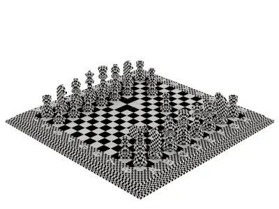 chess 3D model