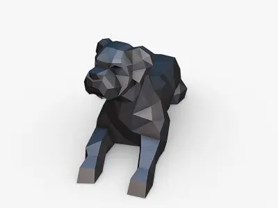 Cane Corso dog 3D print model