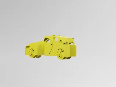 Honda CRZ - Keychain 3D print model