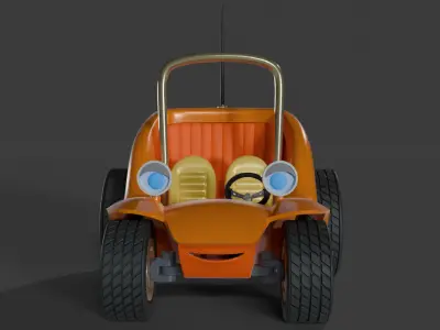 Speed Buggy 3D print model
