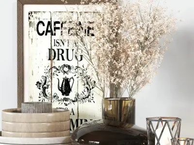 Kitchen accessories 02 3D model