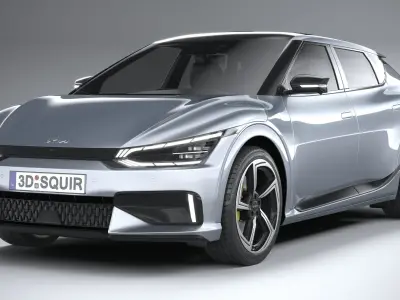 Kia EV6 GT 2022 3D model