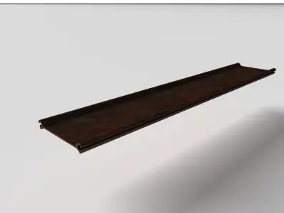 Metal Profile - Steel Pile 001 3D model