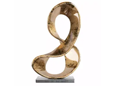 Abstract sculpture AS-002 3D model