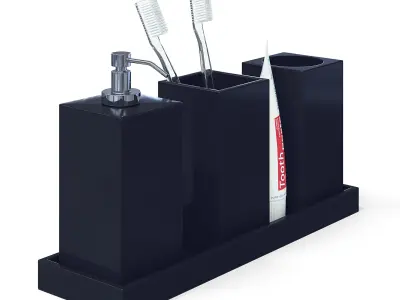 Bathroom Accessories 3D model