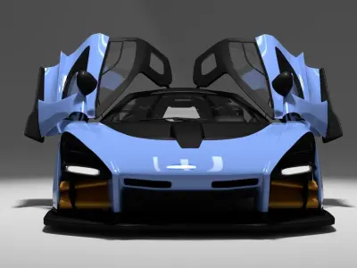Mclaren Senna 3D model