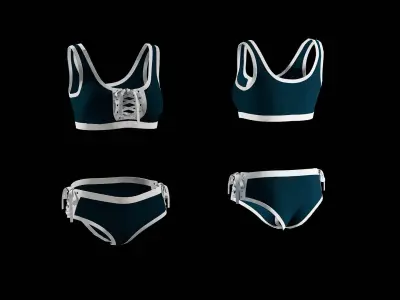 Women Clothes 3D model