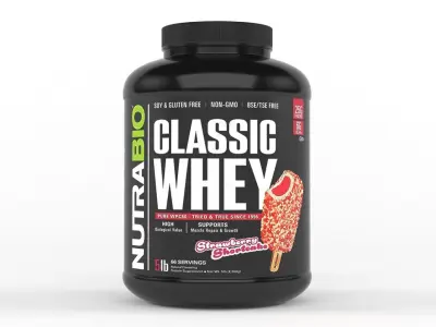 Protein Powder 3D model